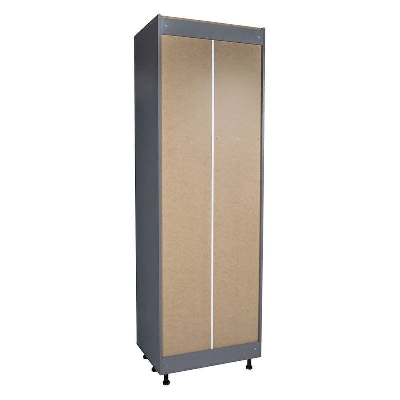 Four-Door Tall Pantry Storage Cabinet with Adjustable Shelves Multi-Color