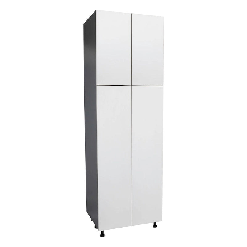 Four-Door Tall Pantry Storage Cabinet with Adjustable Shelves Multi-Color