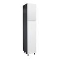 Tall Double Door Storage Cabinet with Adjustable Shelves Multi-Color