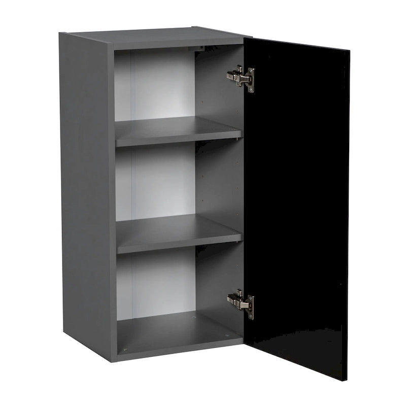 Single Door Wall Cabinet Off-White Grey Multi-Color Storage Kitchen