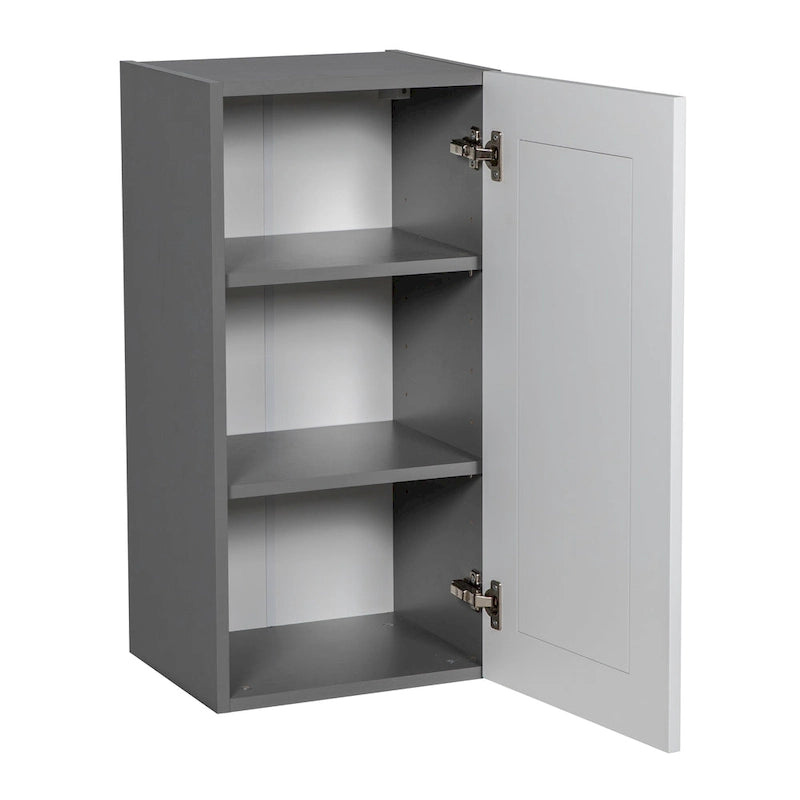 Single Door Wall Cabinet Off-White Grey Multi-Color Storage Kitchen