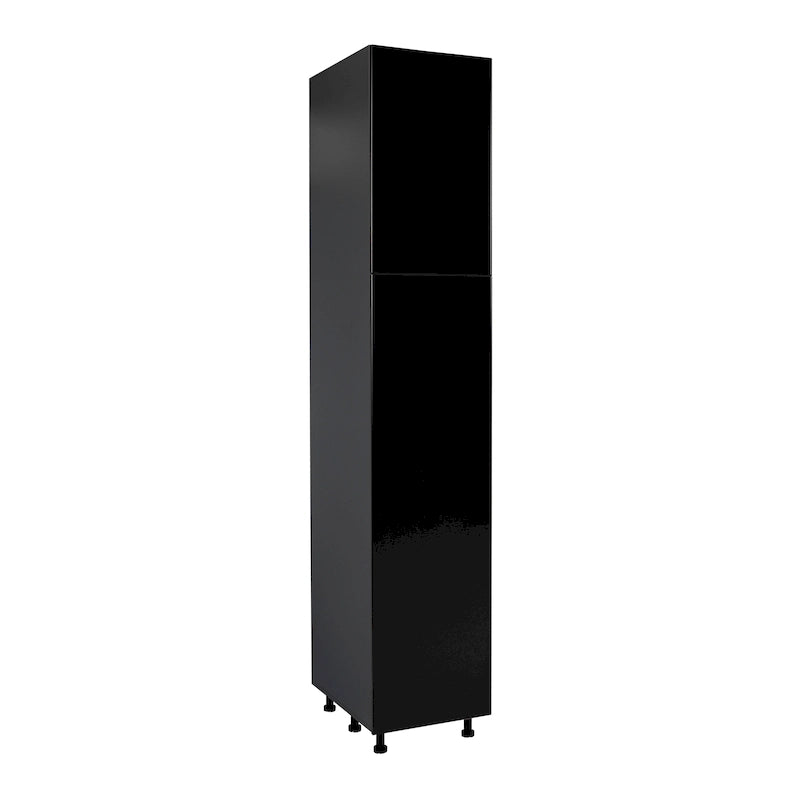 Tall Double Door Storage Cabinet with Adjustable Shelves Soft Close Hinges