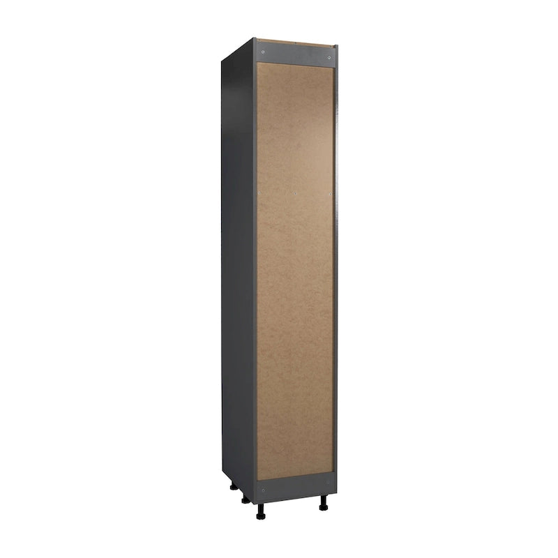 Tall Double Door Storage Cabinet with Adjustable Shelves Soft Close Hinges