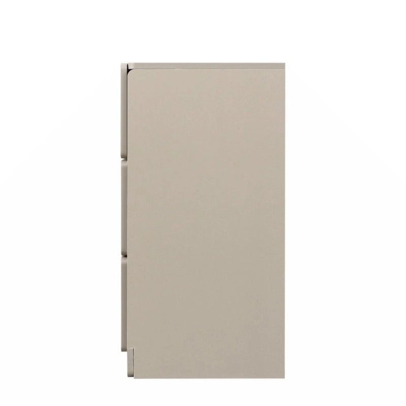 6-Drawer Wood Dresser Sideboard Storage Cabinet Brown Grey