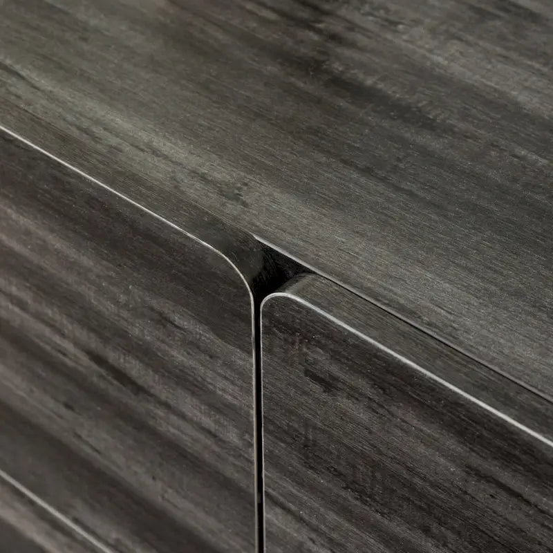 6-Drawer Wood Dresser Sideboard Storage Cabinet Brown Grey