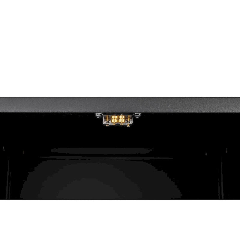 Black Mobile File Cabinet 2-Drawer Steel Printer Stand with Locking Wheels