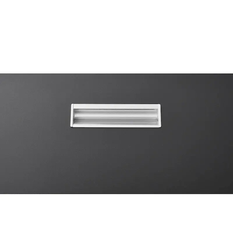 Black Mobile File Cabinet 2-Drawer Steel Printer Stand with Locking Wheels